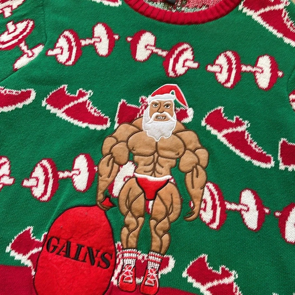 33 Degrees Ugly Christmas Sweater LARGE